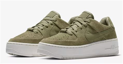 nike air force 1 damen grün sage trooper|Womens Green Air Force 1 Shoes (5) .